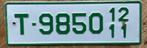 Nummerplaat GRIEKENLAND plaque immatriculation SPECIAL, Ophalen of Verzenden, Gebruikt