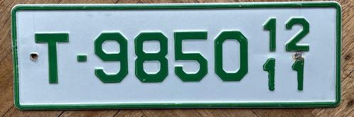 Nummerplaat GRIEKENLAND plaque immatriculation SPECIAL, Verzamelen, Overige Verzamelen, Gebruikt, Ophalen of Verzenden
