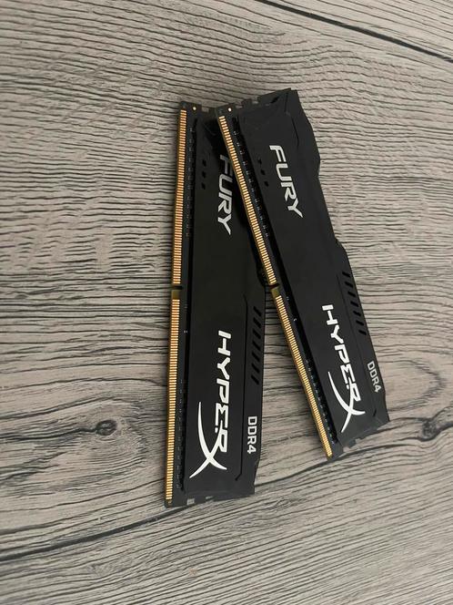HyperX Fury - kit 2x4 - 8GO - 3200 Mhz, Computers en Software, RAM geheugen, Zo goed als nieuw, DDR4, Ophalen