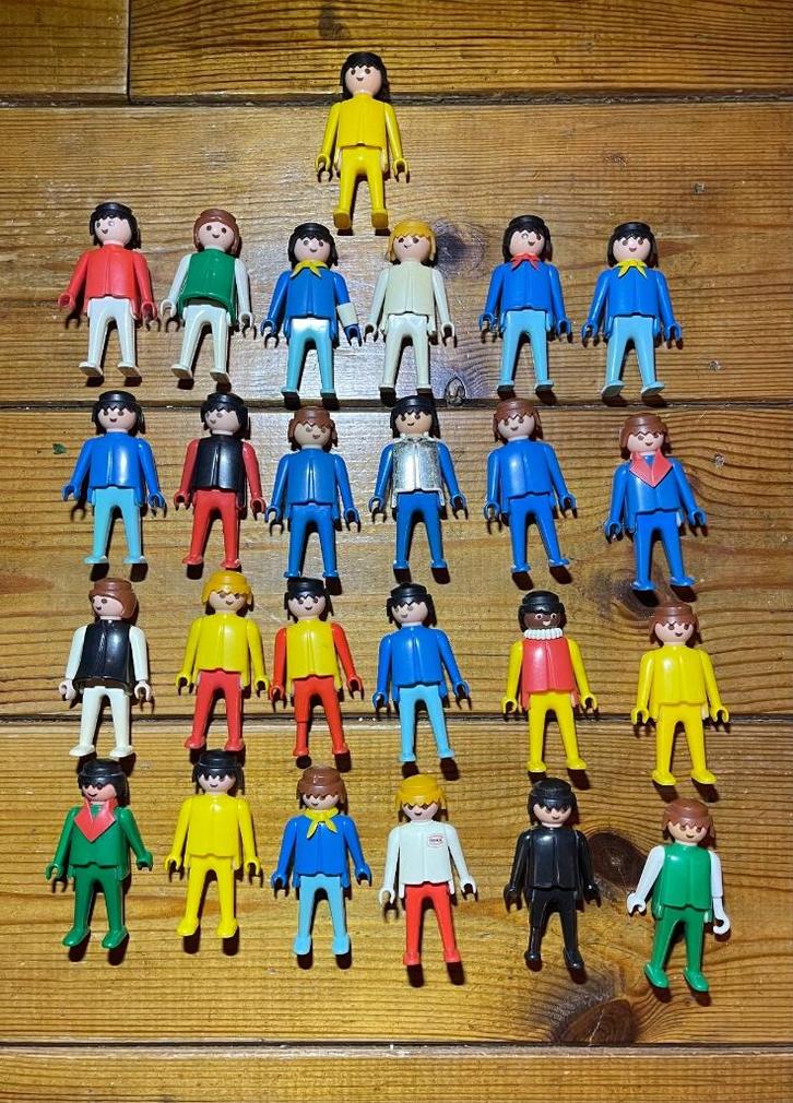 Playmobil poppetjes 1974, Kinderen en Baby's, Speelgoed | Playmobil, Gebruikt, Los Playmobil, Ophalen of Verzenden