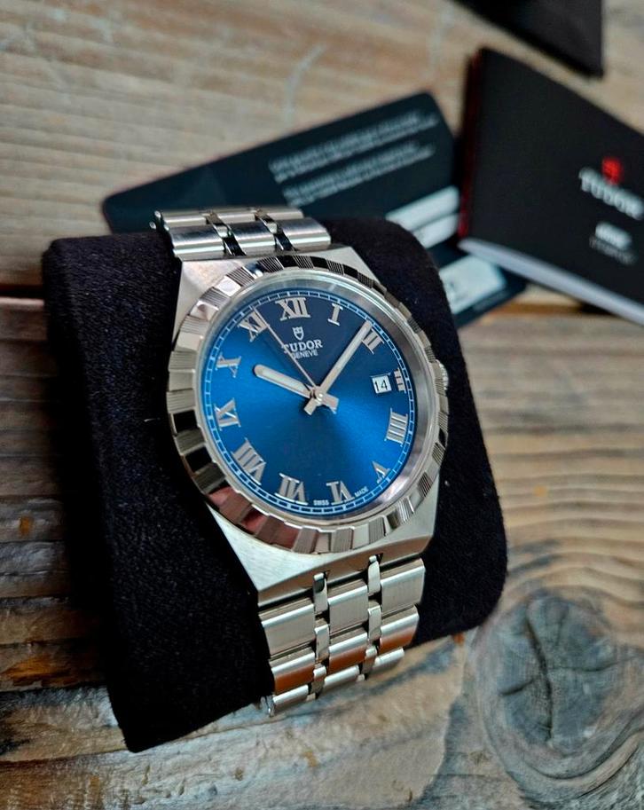 Tudor Royal 38mm - full set - garantie - als nieuw, Handtassen en Accessoires, Horloges | Heren, Zo goed als nieuw, Polshorloge