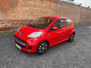 Peugeot 107 1.0 Benzine AIRCO 068.000km *Met Garantie*, Autos, Rouge, Achat, Boîte manuelle, 5 portes