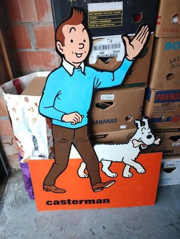 kuifje tintin herge : 1970 casterman flock indus bord  beschikbaar voor biedingen