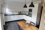 Keuken wit met toestellen, Huis en Inrichting, Ophalen, Gebruikt, Wit, Hoekkeuken
