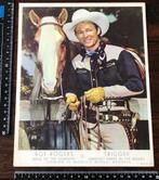 Oude FILMSTER PLAAT COWBOY ROY ROGERS, Verzenden, Zo goed als nieuw