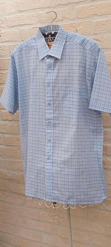 Hemd maat 41/42 Tom Hagan, Kleding | Heren, Overhemden, Blauw, Ophalen of Verzenden, Zo goed als nieuw, Tom Hagan