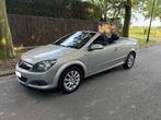 Opel Astra Cabrio A-H/C / 1.6 benzine / 121000km / AC / 4zit, Auto's, Stof, Zwart, Cabriolet, Adaptieve lichten