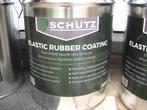 ✅ Elastic rubber coating, vloeibare rubber 20 Kg, Doe-het-zelf en Bouw, Ophalen, Nieuw, Zwart, 15 m² of meer