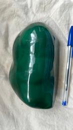 Gepolijst malachiet van 1691 gram Katanga Congo (zie foto's), Ophalen of Verzenden, Mineraal