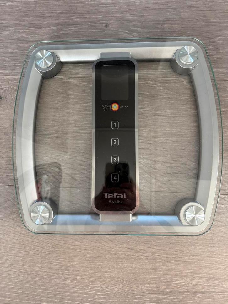 Personenweegschaal Tefal, Elektronische apparatuur, Weegschalen, Zo goed als nieuw, Personenweegschaal, Ophalen