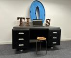 Ahrend Oda Prominent imposant Art Deco industrieel bureau, Ophalen