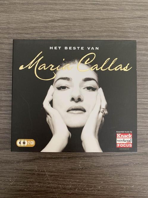 2CD - Het beste van Maria Callas, Cd's en Dvd's, Cd's | Klassiek, Zo goed als nieuw, Opera of Operette, Modernisme tot heden, Boxset