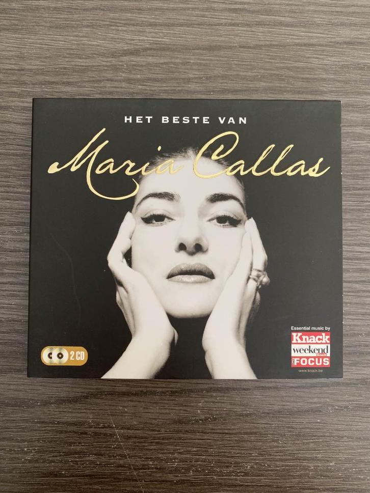 2CD - Het beste van Maria Callas, Cd's en Dvd's, Cd's | Klassiek, Zo goed als nieuw, Opera of Operette, Modernisme tot heden, Boxset