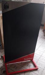 Panneaux  menus  jupiler en metal avec roulette, Collections, Marques de bière, Panneau, Plaque ou Plaquette publicitaire, Utilisé