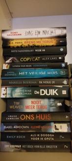 Boeken Thrillers verkoop voor het goede doel, Ophalen of Verzenden