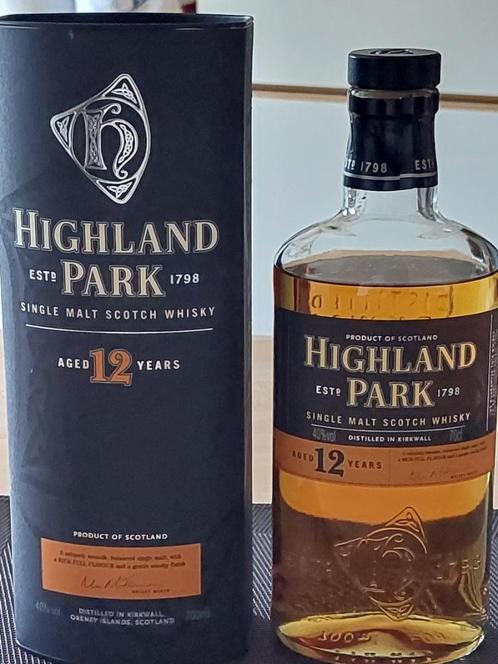 Highland Park – Scotch Whisky – single malt – 70cl – geopend, Verzamelen, Wijnen, Zo goed als nieuw, Overige typen, Overige gebieden