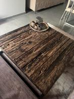 Houten salontafel 120x120, Huis en Inrichting, Ophalen, Zo goed als nieuw