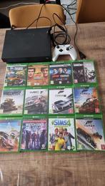 xbox one x + 12 games, Games en Spelcomputers, Ophalen, Gebruikt, Controller, Xbox One