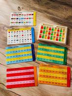 Jeu éducatif de "Planches à réponses" – Vintage (1970), Ophalen of Verzenden, Gebruikt, Rekenen