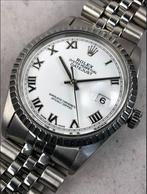 Rolex datejust 1982 16030, Handtassen en Accessoires, Horloges | Heren, Staal, Gebruikt, Staal, Polshorloge