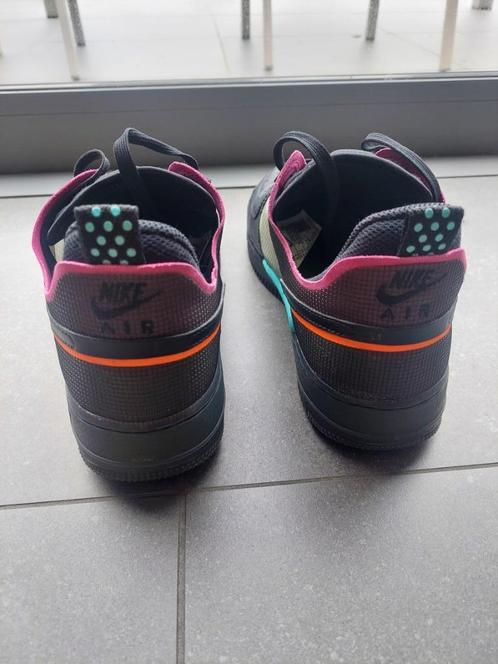 Nike Air Force 1 Low React Black / Team Orange / Pink Prime, Kleding | Heren, Schoenen, Gedragen, Sportschoenen, Overige kleuren