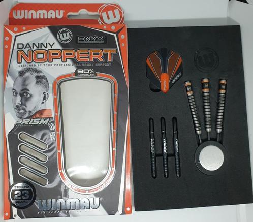 Darts pijlen Winmau Danny Noppert Onyx 90% - 23 gram, Sports & Fitness, Fléchettes, Utilisé, Fléchettes, Enlèvement ou Envoi