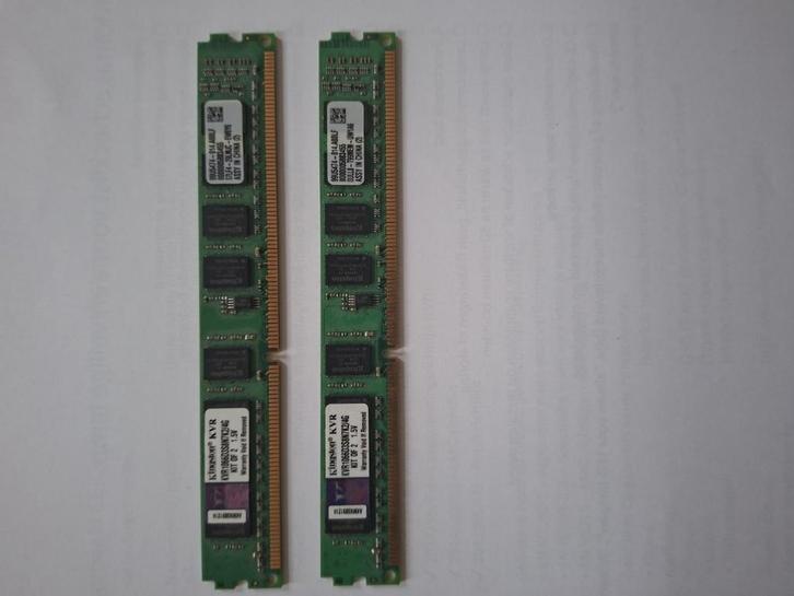 8GB DDR3 RAM (2x4GB) Kingston - Low Profile (VLP) - Slim, Computers en Software, RAM geheugen, Gebruikt, Desktop, 8 GB, DDR3, Ophalen of Verzenden