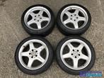 MERCEDES SLK AMG velgen met banden 17 inch 5x112 breedset, Auto-onderdelen, Banden en Velgen, Gebruikt, Band(en)