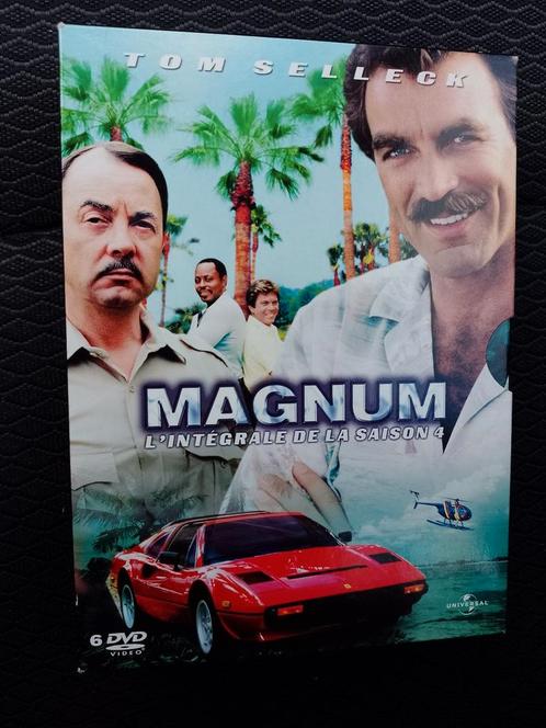 A vendre en coffret DVD l'intégral de la saison 4 de Magnum, CD & DVD, DVD | TV & Séries télévisées, Comme neuf, Action et Aventure