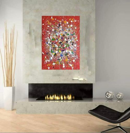 Good vibes, Antiek en Kunst, Kunst | Schilderijen | Abstract, Ophalen