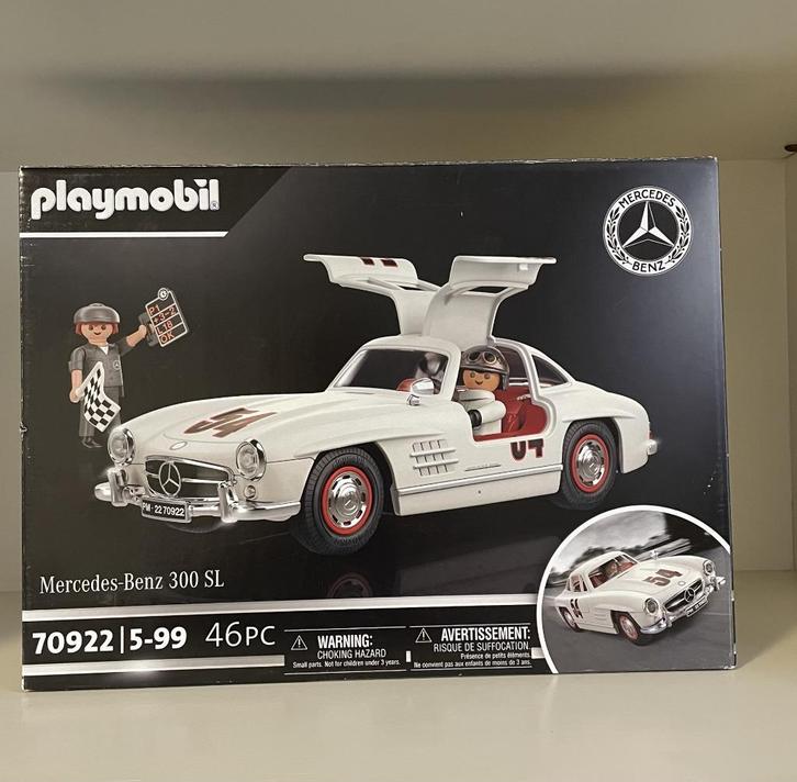 PLaymobil Mercedes SL 300 - compleet, Kinderen en Baby's, Speelgoed | Playmobil, Zo goed als nieuw, Complete set, Ophalen of Verzenden