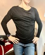 Guess T-shirt met lange mouwen, Kleding | Dames, Guess, Zwart, Ophalen of Verzenden, Zo goed als nieuw