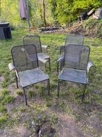 Chaises de jardin des années 40, Jardin & Terrasse, Comme neuf, Métal