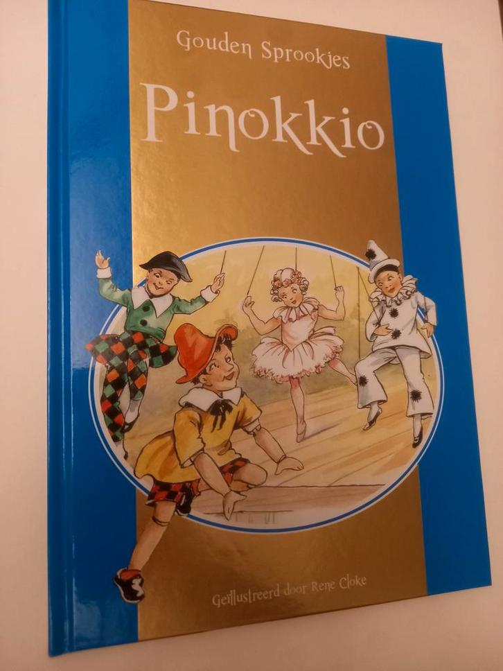 Pinokkio - Gouden Sprookjes - René Cloke, Boeken, Kinderboeken | Jeugd | onder 10 jaar, Sprookjes, Ophalen of Verzenden