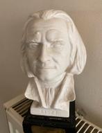 Franz Liszt - Buste de Liszt Ferenc joliment patiné, Antiquités & Art, Enlèvement ou Envoi
