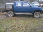 Toyota Hilux 4wd met dubbel cabine 5 zitplaatsen uit 1996, Auto's, 4 deurs, Blauw, Particulier, 4x4