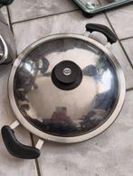 Casserole cocotte-minute amc, Huis en Inrichting, Keuken | Potten en Pannen, Ophalen, Zo goed als nieuw, Inox, Keramische plaat