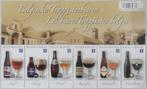 6 postzegels Belgische trappistenbieren, Overig, Ophalen of Verzenden, Niet gestempeld, Zonder stempel
