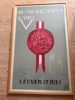 affiche Leuven 1958 Blijde Inkomst Karel V, Ophalen, Gebruikt