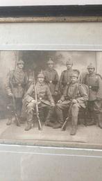 Originele foto 1914 Auszug zum kampf, Verzamelen, Militaria | Algemeen, Ophalen of Verzenden