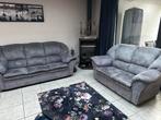 Salon stof driezit en tweezit ., Huis en Inrichting, Zetels | Complete zithoeken, Ophalen, Gebruikt, Stof