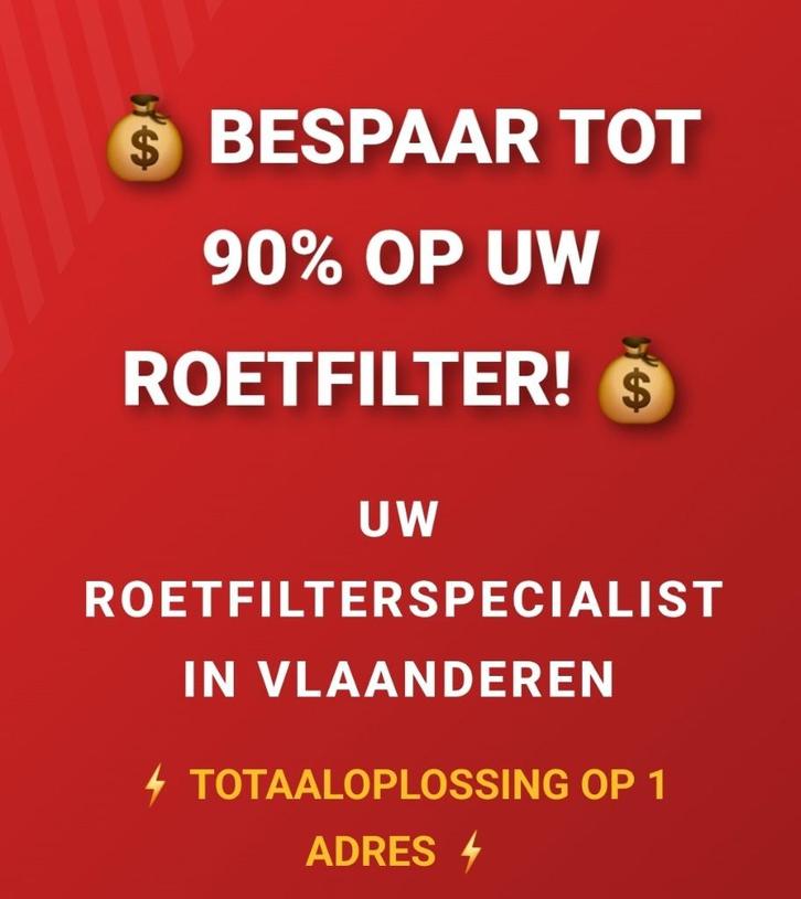 Roetfilter professioneel reinigen/1 jaar garantie/24u klaar, Diensten en Vakmensen, Auto en Motor | Monteurs en Garages, Apk-keuring