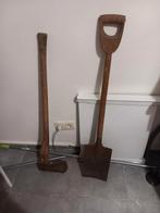 Zeer mooi bijl en spade, Tuin en Terras, Ophalen