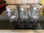 Pots à épices en verre, Maison & Meubles, Comme neuf, Enlèvement, Verre