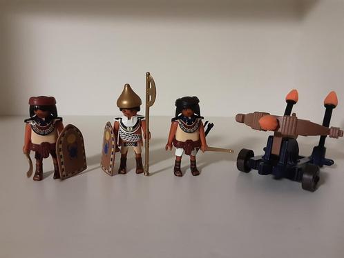 PLaymobil Egyptische soldaten van de farao, Kinderen en Baby's, Speelgoed | Playmobil, Zo goed als nieuw, Complete set, Ophalen of Verzenden