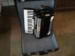 Gebruikt: Hohner Verdi II accordeon 96 bas, 6 mnd. garantie, Muziek en Instrumenten, Gebruikt, 96-bas, Hohner, Met riemen