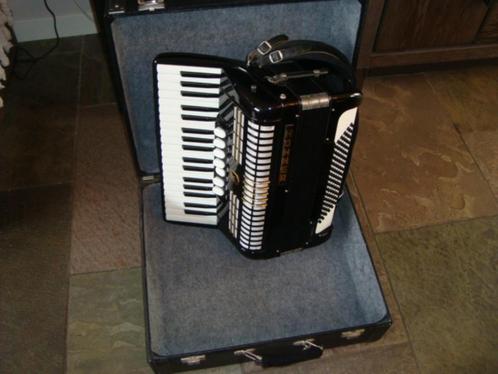 Gebruikt: Hohner Verdi II accordeon 96 bas, 6 mnd. garantie, Muziek en Instrumenten, Accordeons, Gebruikt, Toetsaccordeon, 96-bas