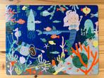 Puzzel onderwaterwereld - 64 stukjes met zoekkaartjes, Ophalen of Verzenden, Meer dan 50 stukjes, Zo goed als nieuw, 4 tot 6 jaar