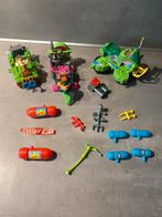 Tmnt turtles lot with vehicles and accessories, Collections, Enlèvement ou Envoi