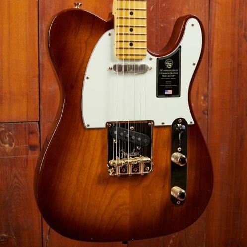 Fender 75th anniv commemorative Telecaster, Muziek en Instrumenten, Snaarinstrumenten | Gitaren | Elektrisch, Nieuw, Solid body